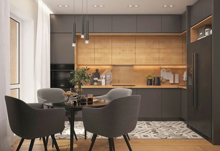 Küche im Loft-Stil: 3 Regeln für die Gestaltung eines stilvollen Interieurs – Designer-Tipps der Dachboden