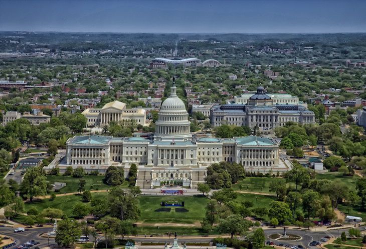 Die Demokratische Partei der USA hat bekannt gegeben, wann Biden sich aus der Wahl zurückziehen wird Kapitol