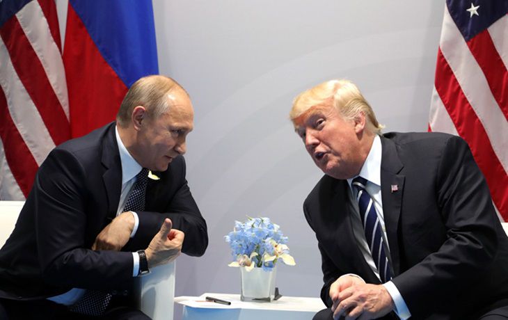 „Bidens Fehler“: Trump berichtete von einem großen Scheitern der USA wegen Russland Trumpf