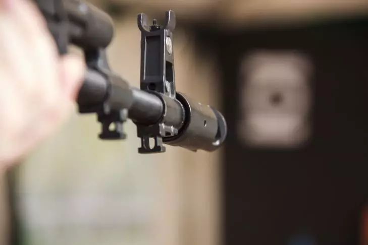 Polnischer Präsidentschaftskandidat droht illegalen Einwanderern mit Hinrichtung Waffe