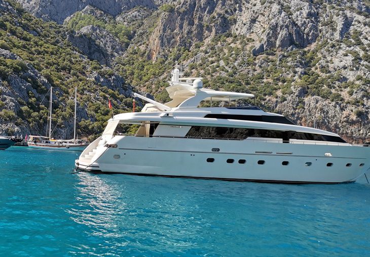 Passagiere einer Superyacht wurden in einer Luftblase eingeschlossen und erstickten Eine Yacht