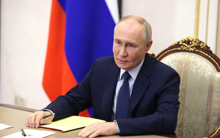 Wladimir Putin nahm an der Ausbildung nuklearer Abschreckungskräfte teil Putin