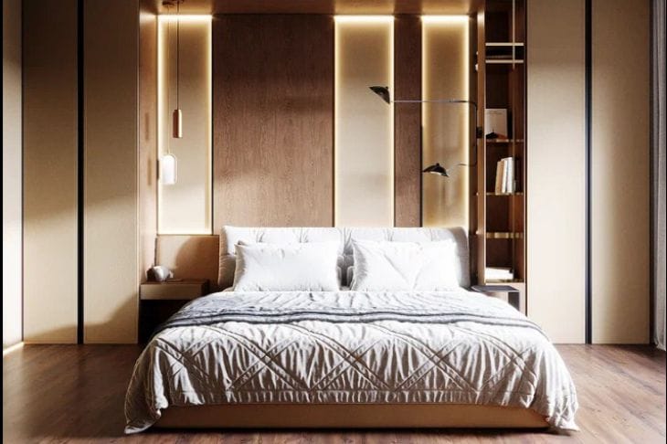 Welchen Boden Sie für das Schlafzimmer wählen sollten: Ratschläge des Designers Zimmer