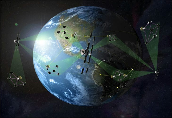 Die US Space Force bereitet sich auf einen möglichen Konflikt im Weltraum vor Satelliten