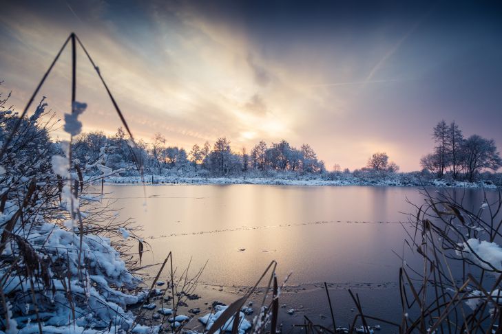 Volkszeichen für den 13. Dezember 2024: Was bedeutet unruhiges Wasser in Flüssen und Seen? Eis