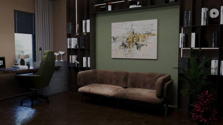 So dekorieren Sie eine Akzentwand im Wohnzimmer: ein Highlight des Innenraums zu minimalen Kosten Wohnzimmer